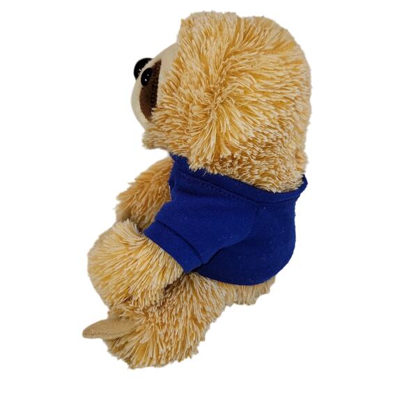 Sloth Plush Stuffed Animal 8" Colorado Flag Shirt Soft Toy Plushy Stuffy - Picture 14 of 16